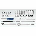 Williams Socket/Tool Set, 38 Pieces, 6-Point, 1/4 Inch Dr JHWWSM-38HF